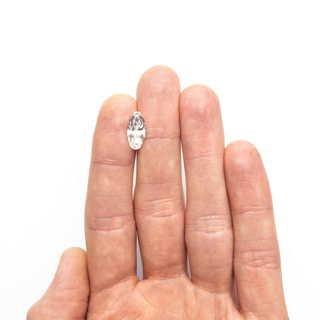 2.56ct 14.14x6.69x4.10mm GIA VS2 D Moval Brilliant 26663-01