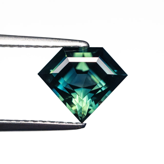 1.87ct 7.75x9.18x4.71mm Shield Step Cut Sapphire 26725-02