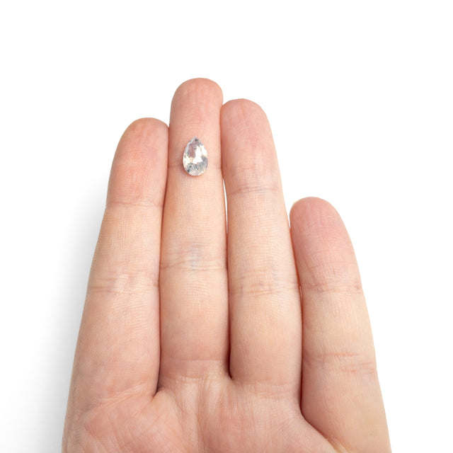 1.98ct 10.34x6.22x3.77mm Fancy White Pear Double Cut 26787-27