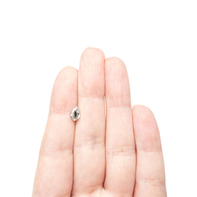 0.88ct 7.96x5.02x3.09mm Geo Pear Step Cut 🇨🇦 26988-01