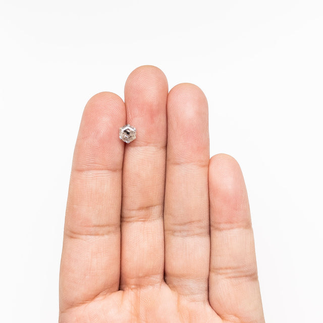 1.08ct 6.53x5.66x3.89mm Hexagon Step Cut 🇨🇦 27000-01