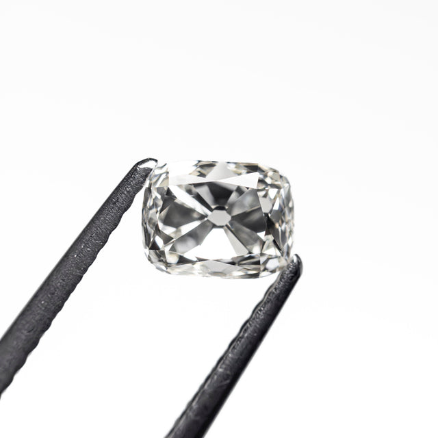 0.90ct 6.04x4.53x4.16mm SI2 J Modern Antique Old Mine Cut 27130-03