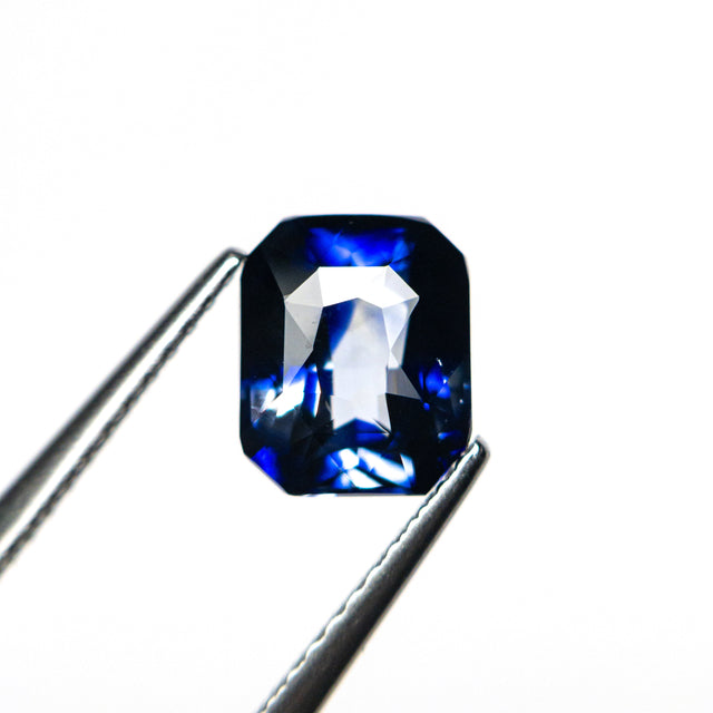 2.01ct 7.69x6.31x4.21mm Cut Corner Rectangle Brilliant Sapphire 27185-01