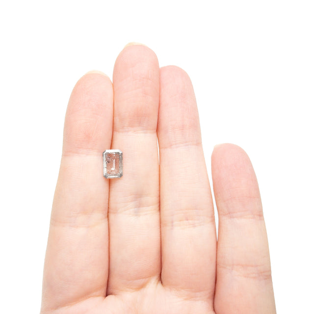 1.27ct 9.00x6.32x1.98mm Cut Corner Rectangle Rosecut 27225-26