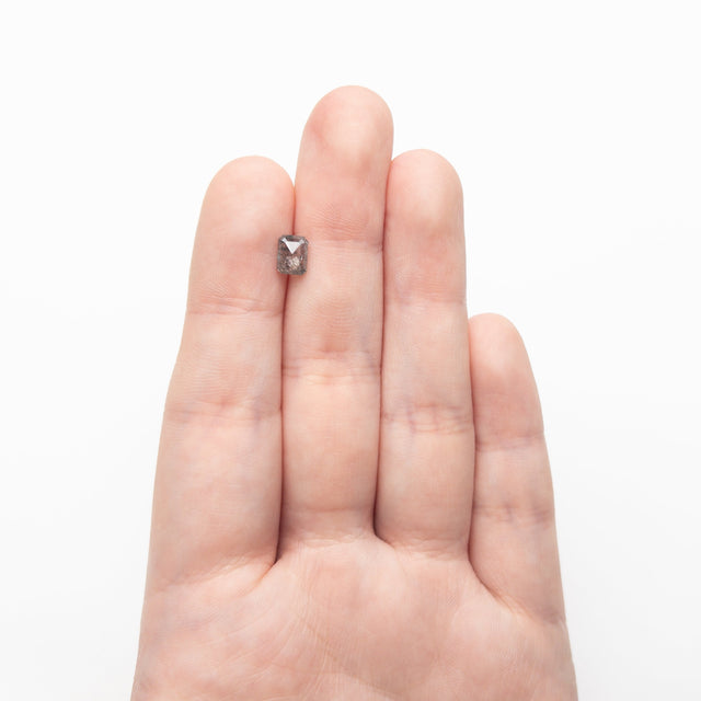 1.02ct 6.31x4.85x2.74mm Cut Corner Rectangle Rosecut 27225-29