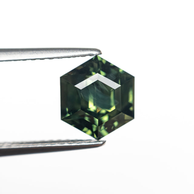 2.21ct 8.35x7.26x4.85mm Hexagon Step Cut Sapphire 27321-01