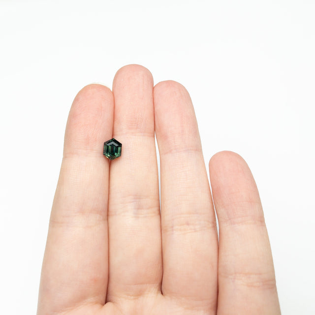 1.59ct 7.10x5.80x4.61mm Hexagon Step Cut Sapphire 27322-02