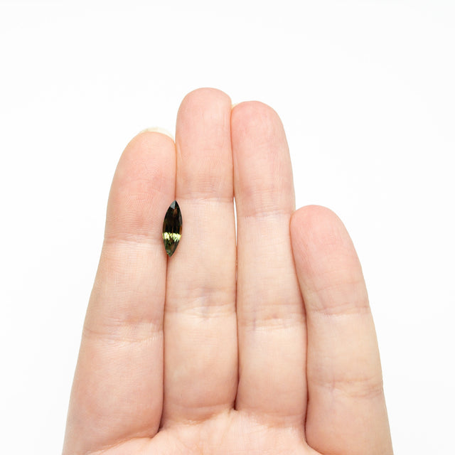 1.63ct 13.03x4.45x3.76mm Marquise Brilliant Sapphire 27345-01