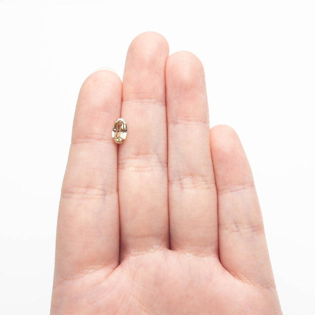 1.01ct 8.53x4.90x2.84mm VS2 C4 Geo Oval Step Cut 🇿🇦 27375-20