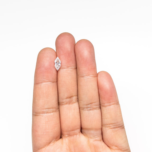 1.13ct 10.15x4.65x3.89mm GIA I1 H Hexagon Brilliant 27391-01