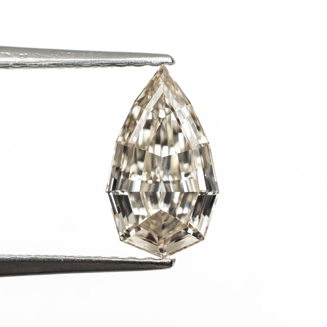 1.02ct 9.64x5.60x2.76mm VS2 U-V Geo Pear Step Cut 🇿🇦 27518-16