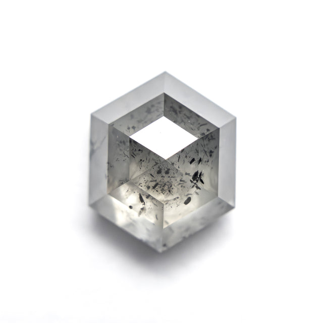 3.70ct 10.08x8.19x5.15mm Hexagon Step Cut 27539-09