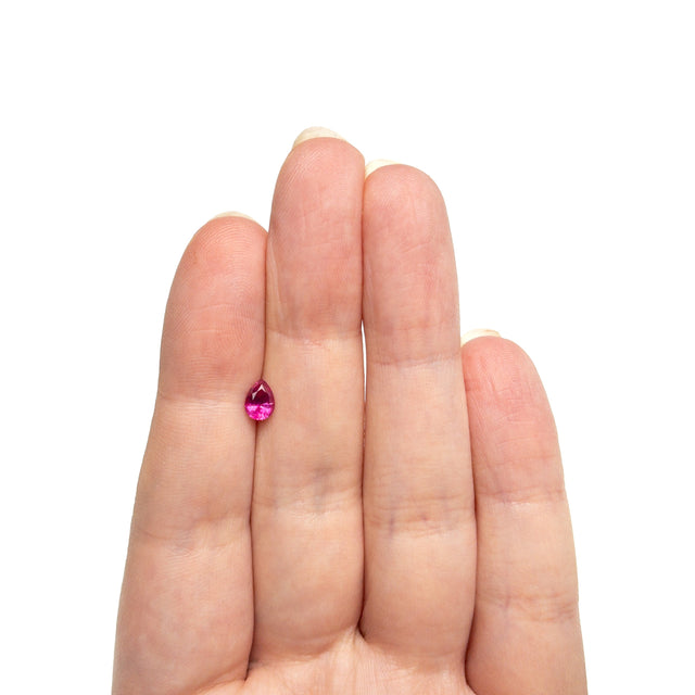 0.55ct 6.03x4.38x2.94mm Pear Brilliant Sapphire 27955-11
