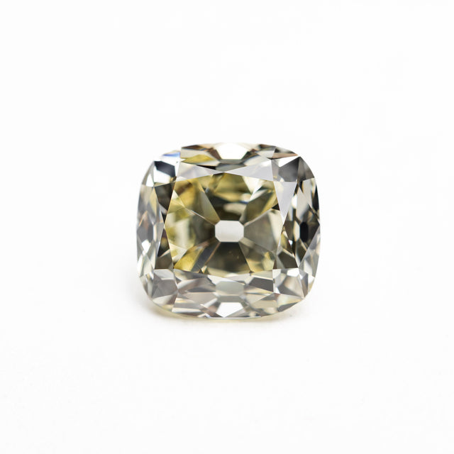 1.64ct 6.90x6.58x4.45mm VS1 Light Yellow Modern Antique Old Mine Cut 🇨🇦 27992-01