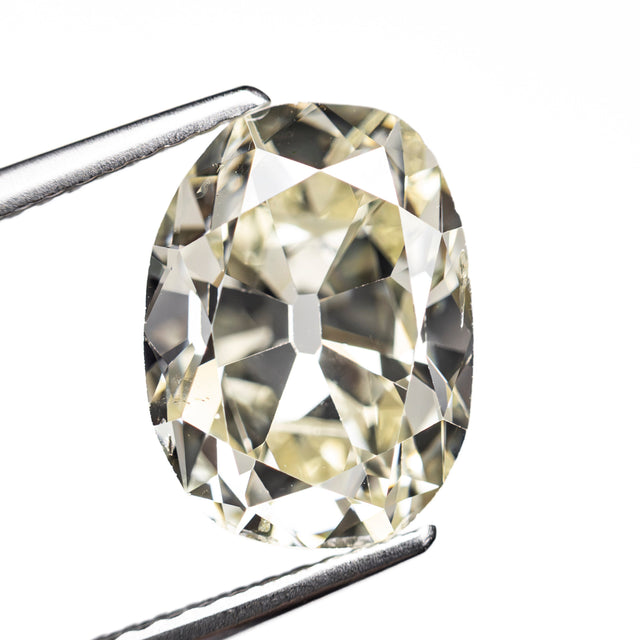4.01ct 11.66x8.63x5.65mm GIA SI2 S-T Antique Old Mine Cut 28034-01