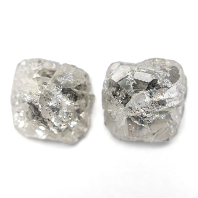 3.53cttw 2pc 9.01x8.51x4.21mm 8.84x8.70x3.89mm Polished Raw Diamond Matching Pair 🇨🇦 28184-01