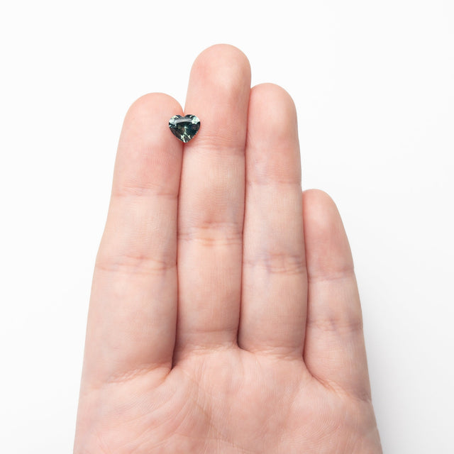 1.51ct 6.54x7.46x4.22mm Heart Brilliant Sapphire 28245-01