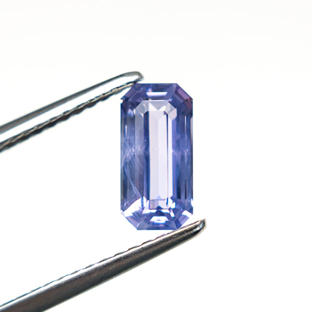 1.51ct 8.36x4.13x3.67mm Cut Corner Rectangle Step Cut Sapphire 28259-01