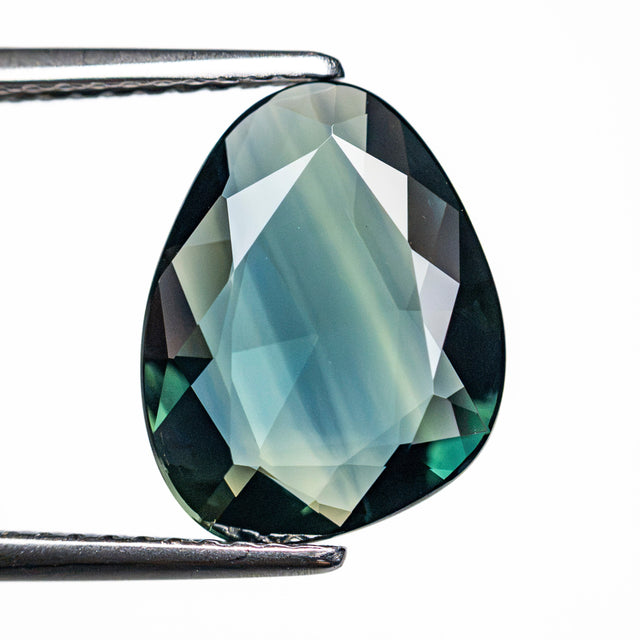 3.11ct 12.12x9.62x2.85mm Amorphous Double Cut Sapphire 28298-14