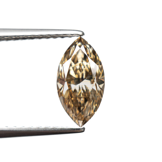 1.16ct 10.04x5.31x3.69mm VS1 C6 Champagne Marquise Brilliant 🇨🇦 28301-01
