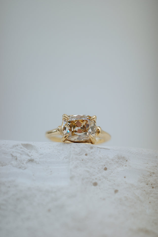 3/ Modern Antique Champagne Old Mine Cut