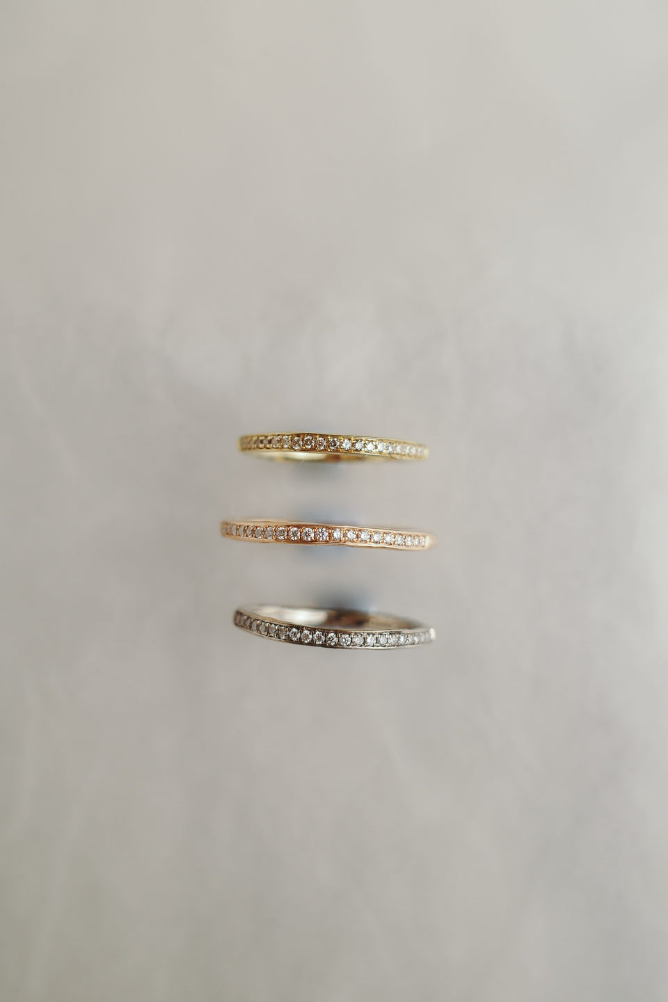 Bands II - Pavé Ring