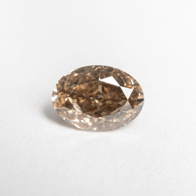 IN SHOP _ 1.34ct Oval Brilliant Cut Champagne Diamond