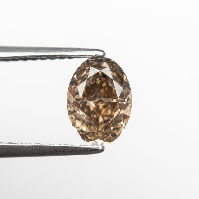 IN SHOP _ 1.34ct Oval Brilliant Cut Champagne Diamond