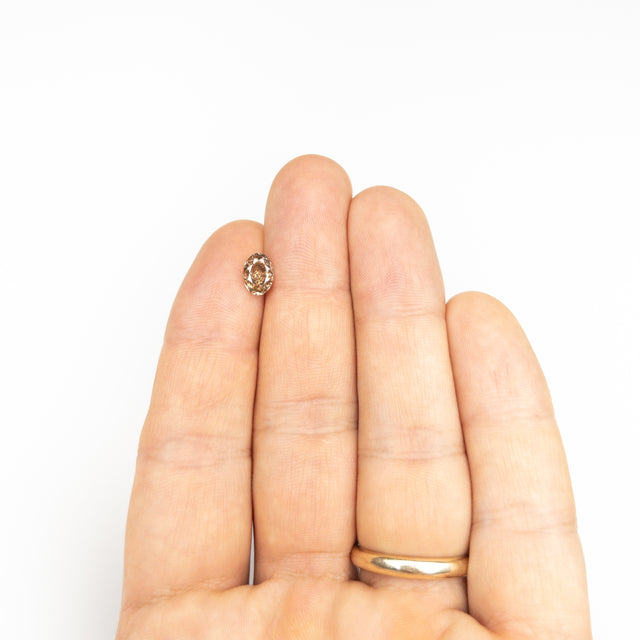 IN SHOP _ 1.34ct Oval Brilliant Cut Champagne Diamond