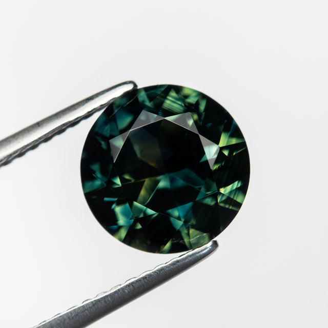 IN SHOP _ 3.92ct 9.25mm Round Brilliant Sapphire