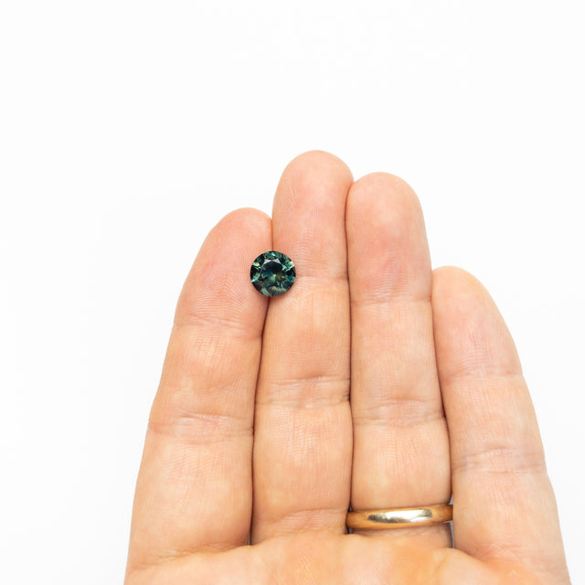 IN SHOP _ 3.92ct 9.25mm Round Brilliant Sapphire