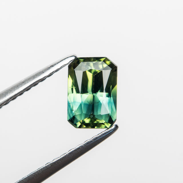 IN SHOP _ 1.08ct 6.90mm x 4.79mm Radiant Parti Sapphire CG070622-7