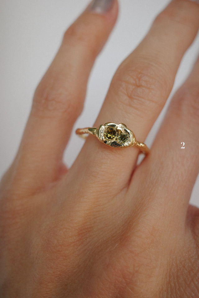 Diamond Tableau Rings