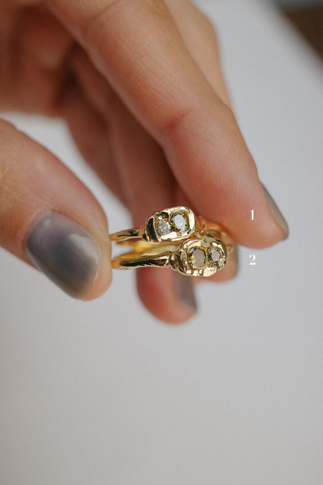 Diamond Tableau Rings