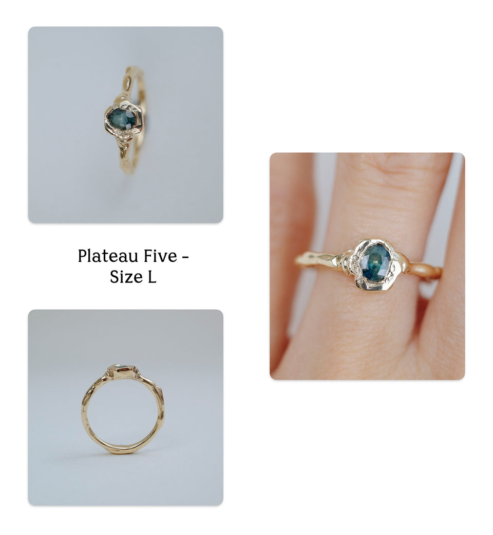 Plateau Sapphire Rings