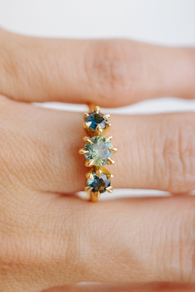 Yellow Gold Trilogy Ring