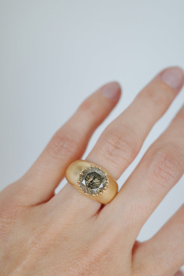 Diamond Dome Ring