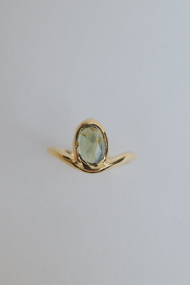 Green Sapphire Flow Band