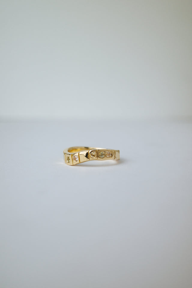 Arched Mosaic + Kaleidoscope Sapphires