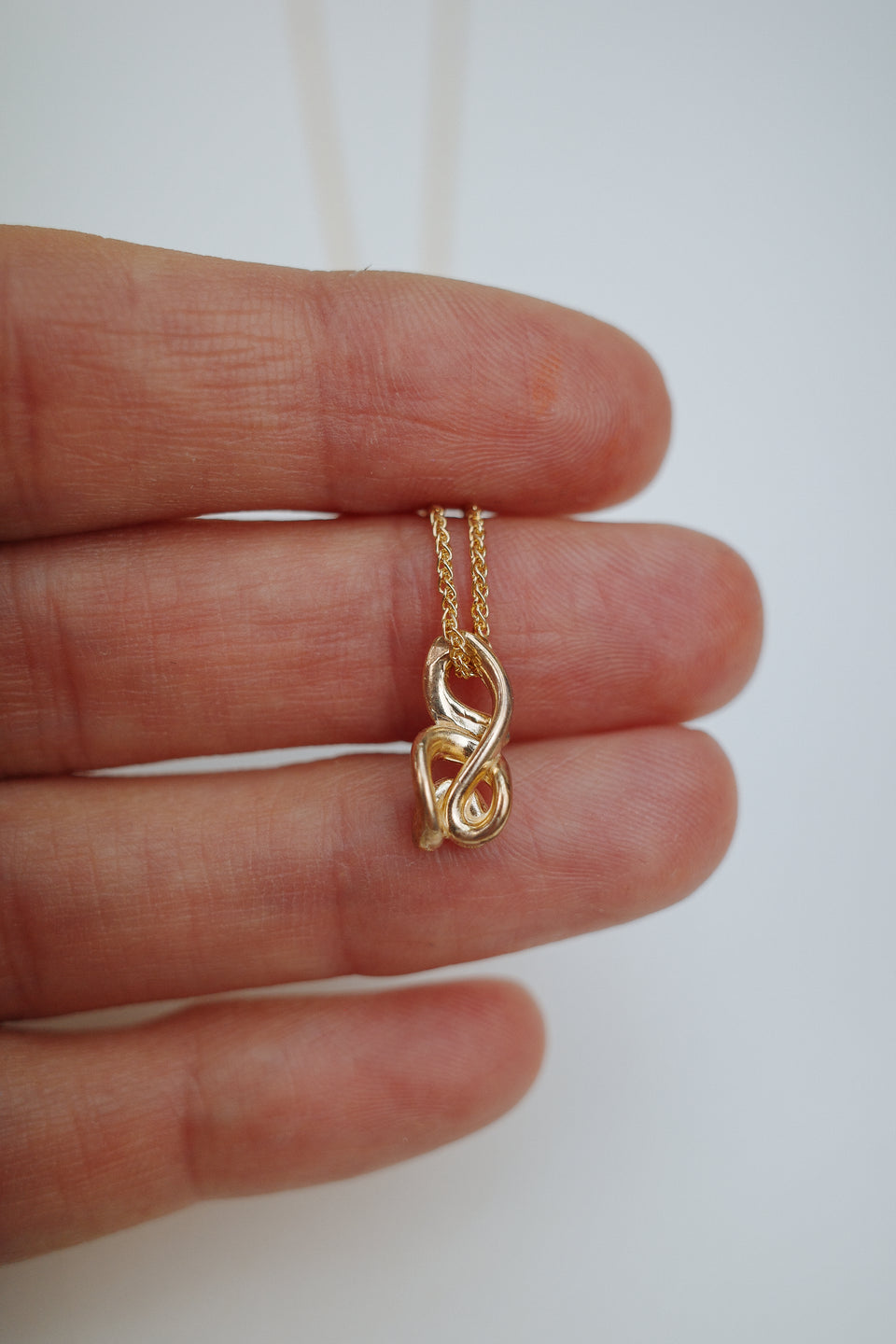 Gold Swirl Pendants