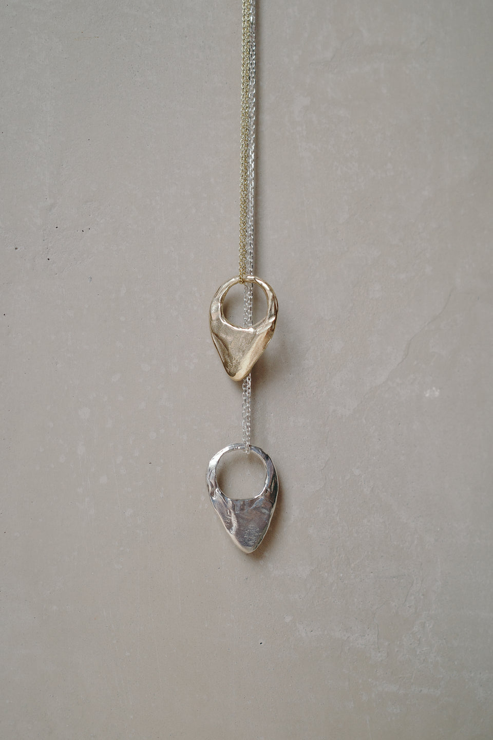 Crescent Tab Necklace