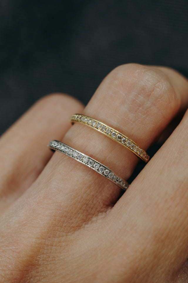 Bands II - Pavé Ring