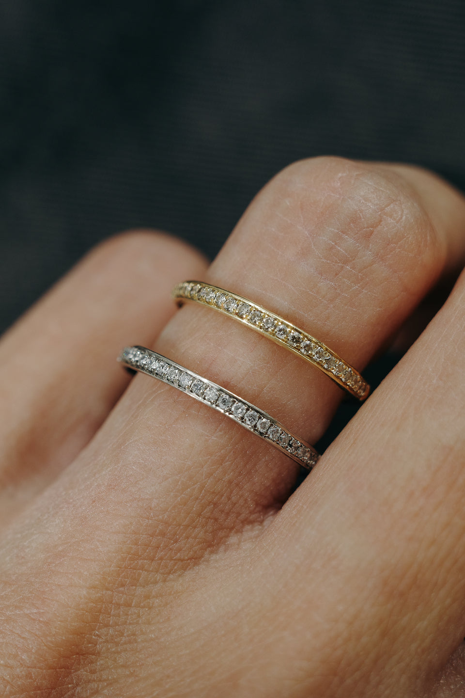 Bands II - Pavé Ring