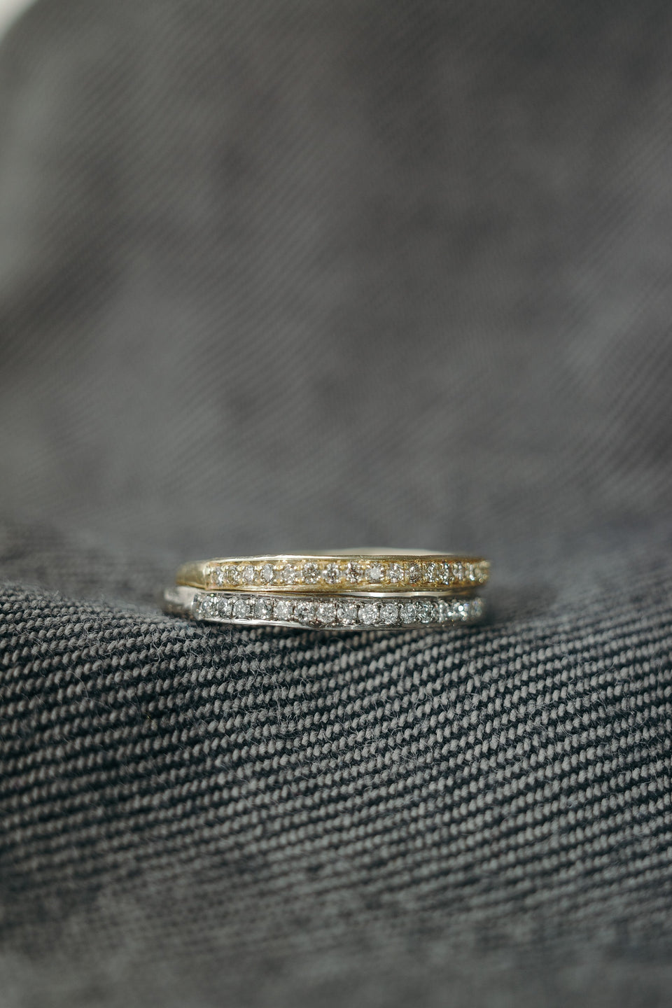 Bands II - Pavé Ring